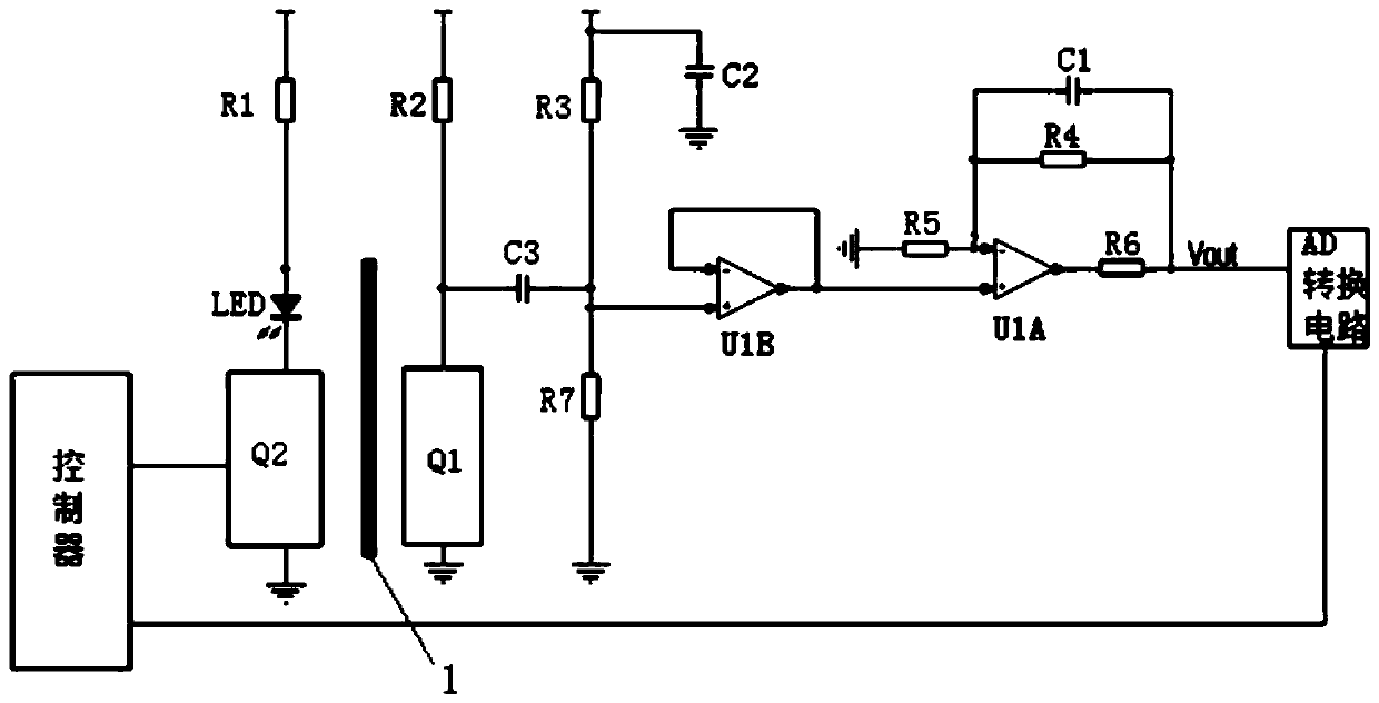 An Automatically Adjustable Photoelectric Sensor Signal Circuit Based on Feedback System