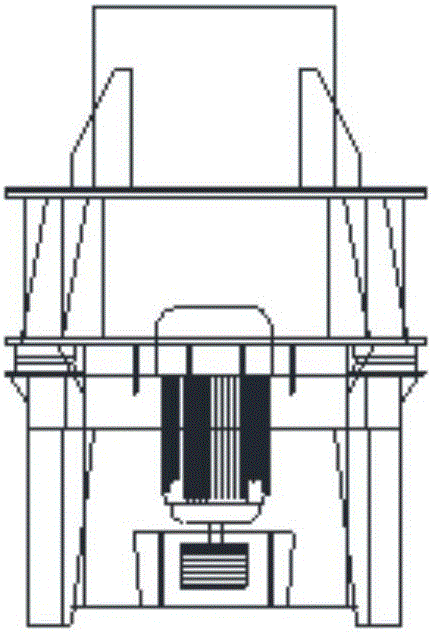 Fused magnesite crushing and separating system