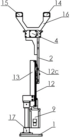 Guide mechanism of full-automatic optical fiber winding machine