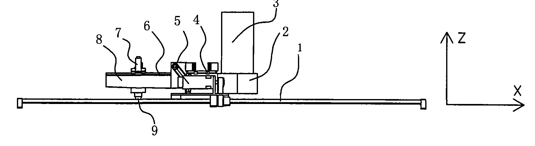 Laser cutting machine and working method thereof