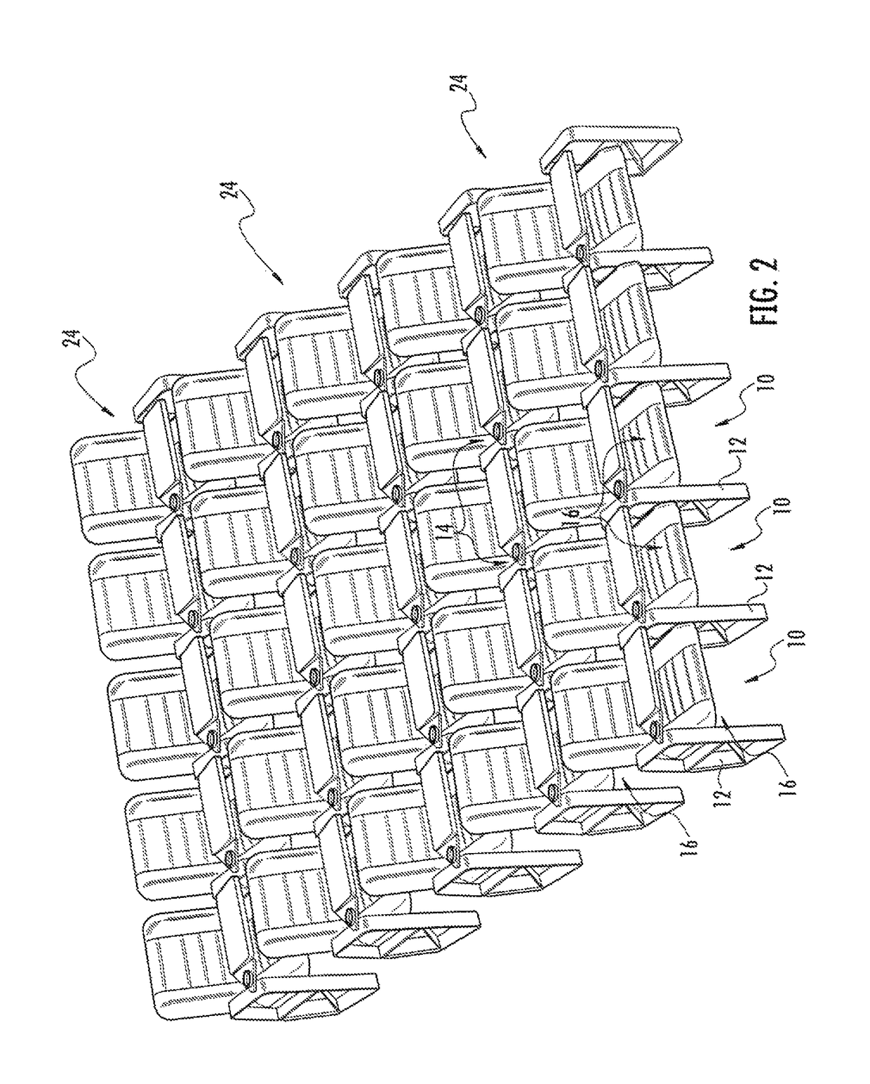 Portable, modular seating system and related methods