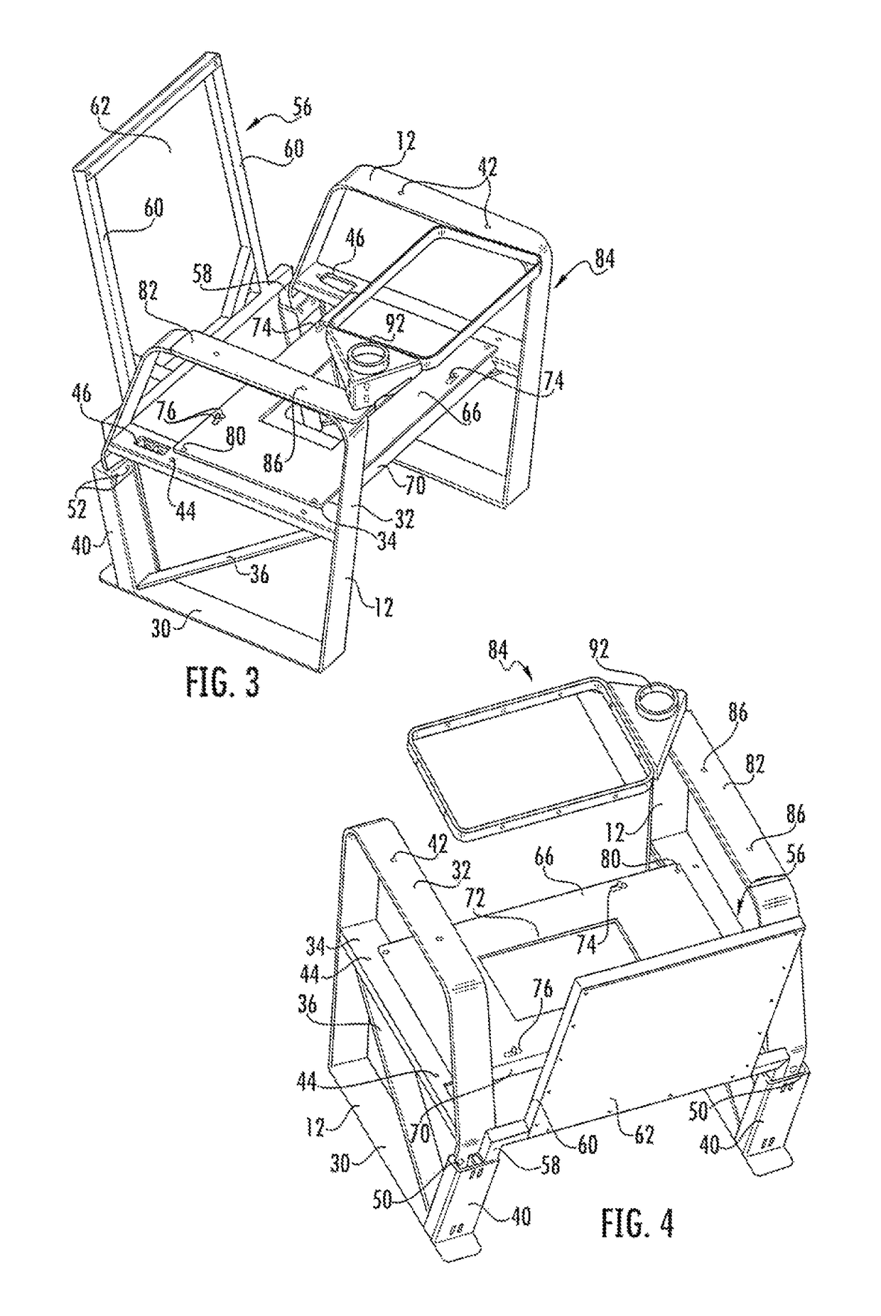 Portable, modular seating system and related methods
