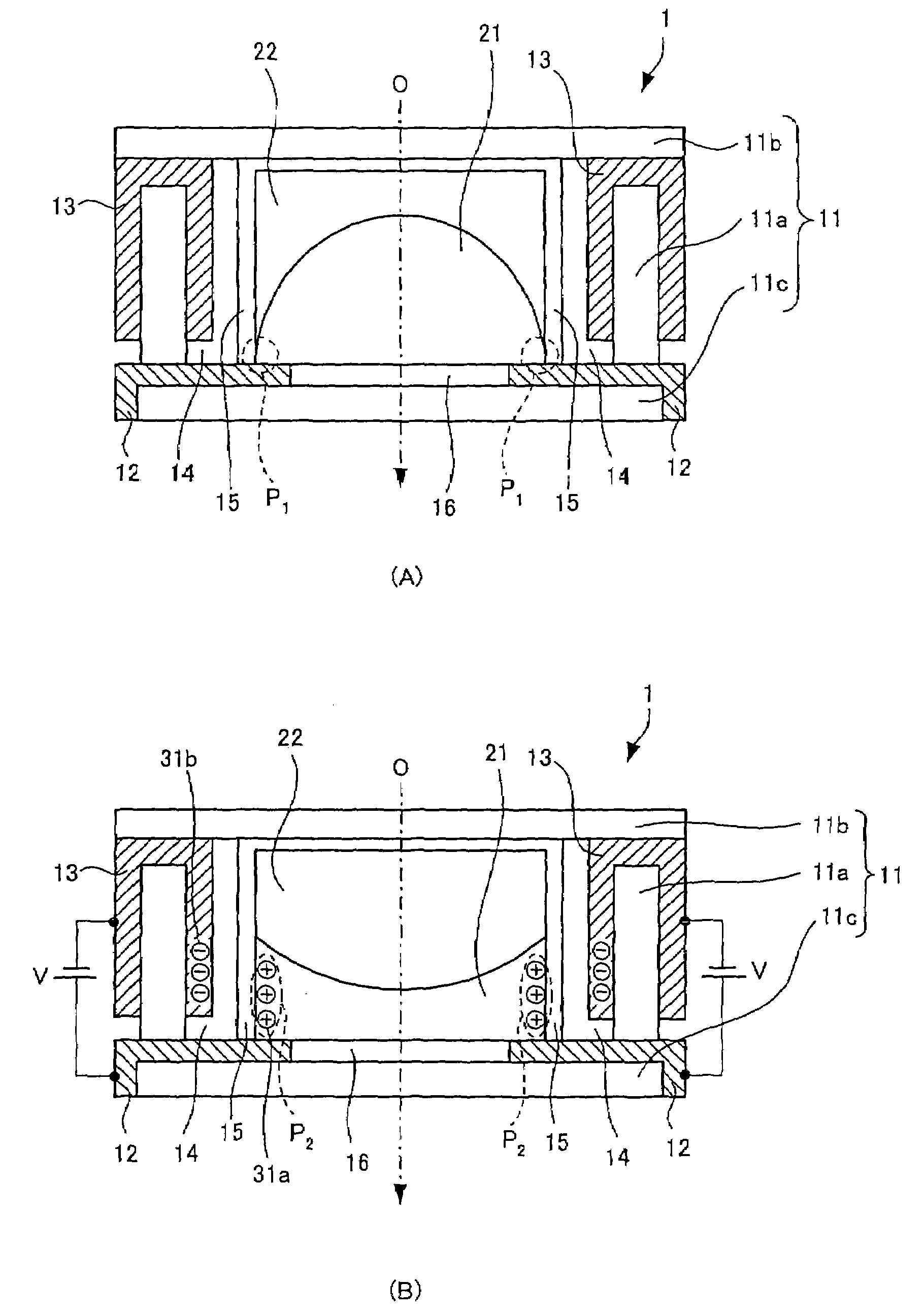 Optical element, lens unit and image pickup apparatus