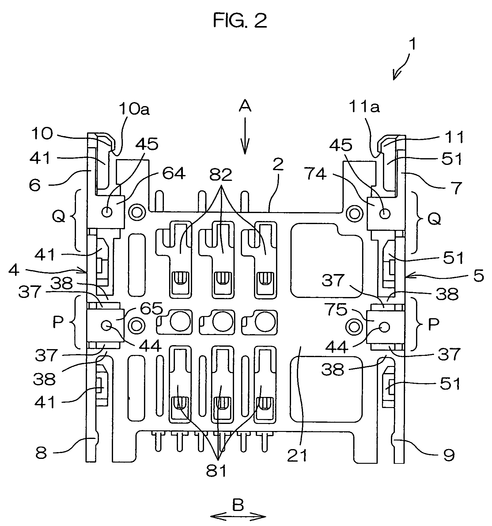 Card holder for SIM socket