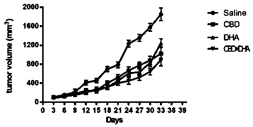 Medicine composition for treating skin melanoma and preparation method of medicine composition