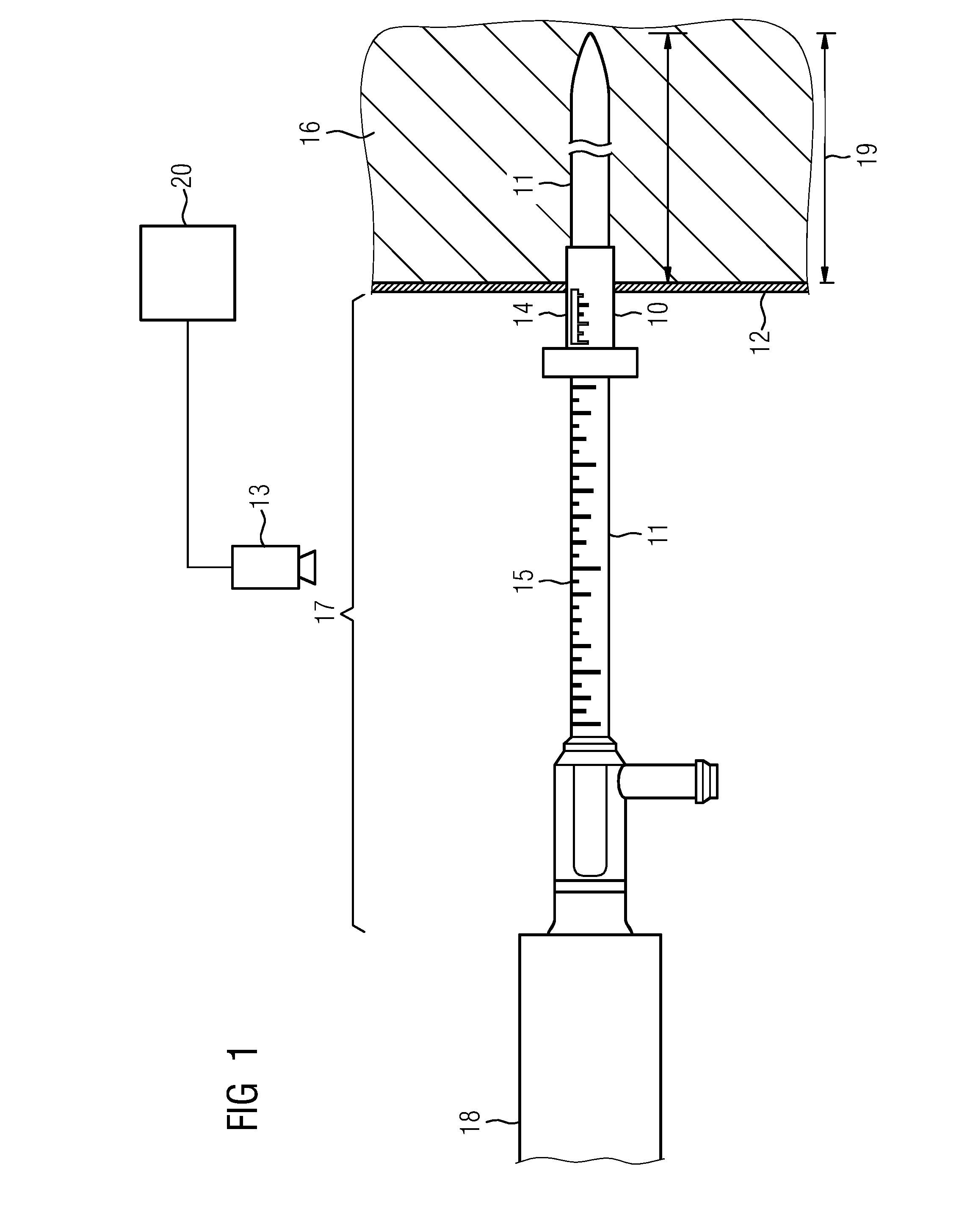 Method of automatically monitoring the penetration behavior of a trocar held by a robotic arm and monitoring system
