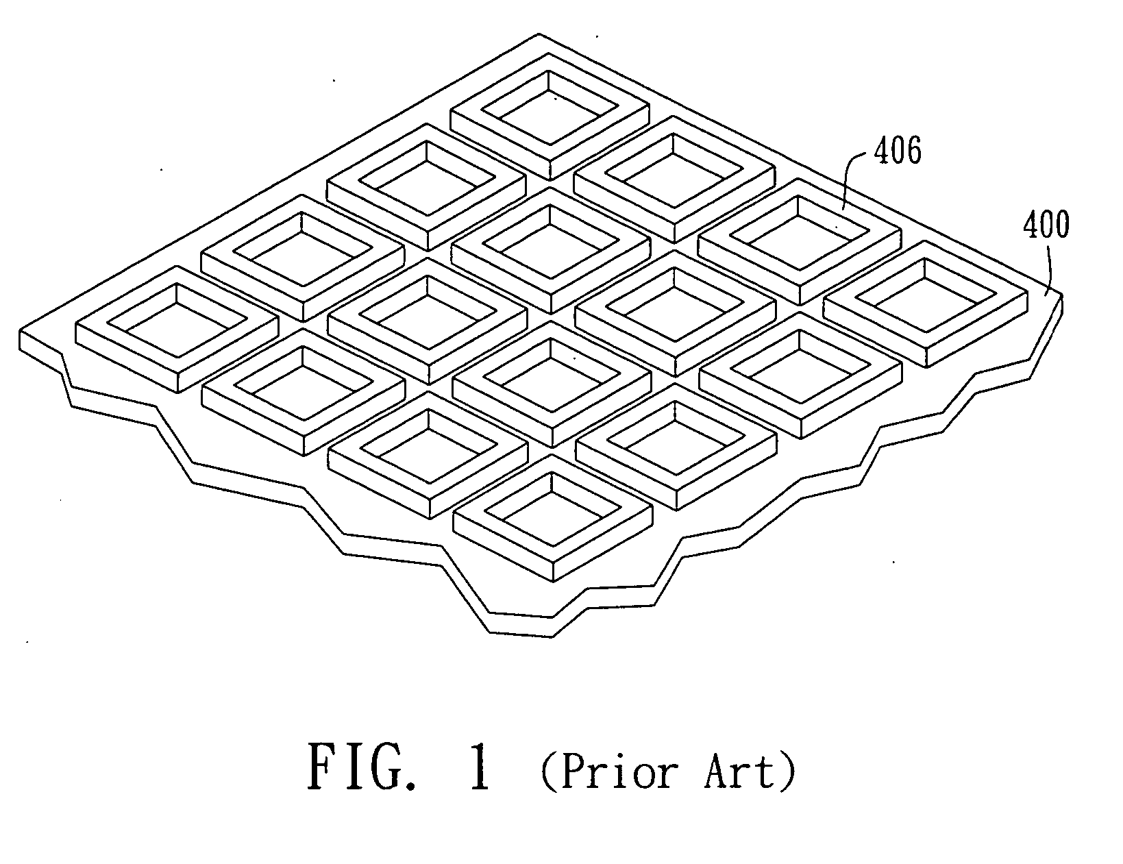 Optoelectronic device chip having a composite spacer structure and method making same