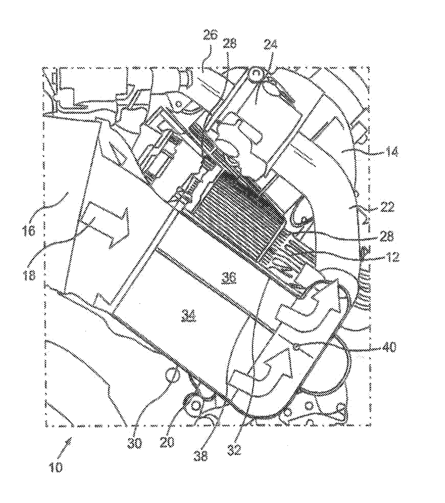 Motor Vehicle Having an Exhaust Gas System