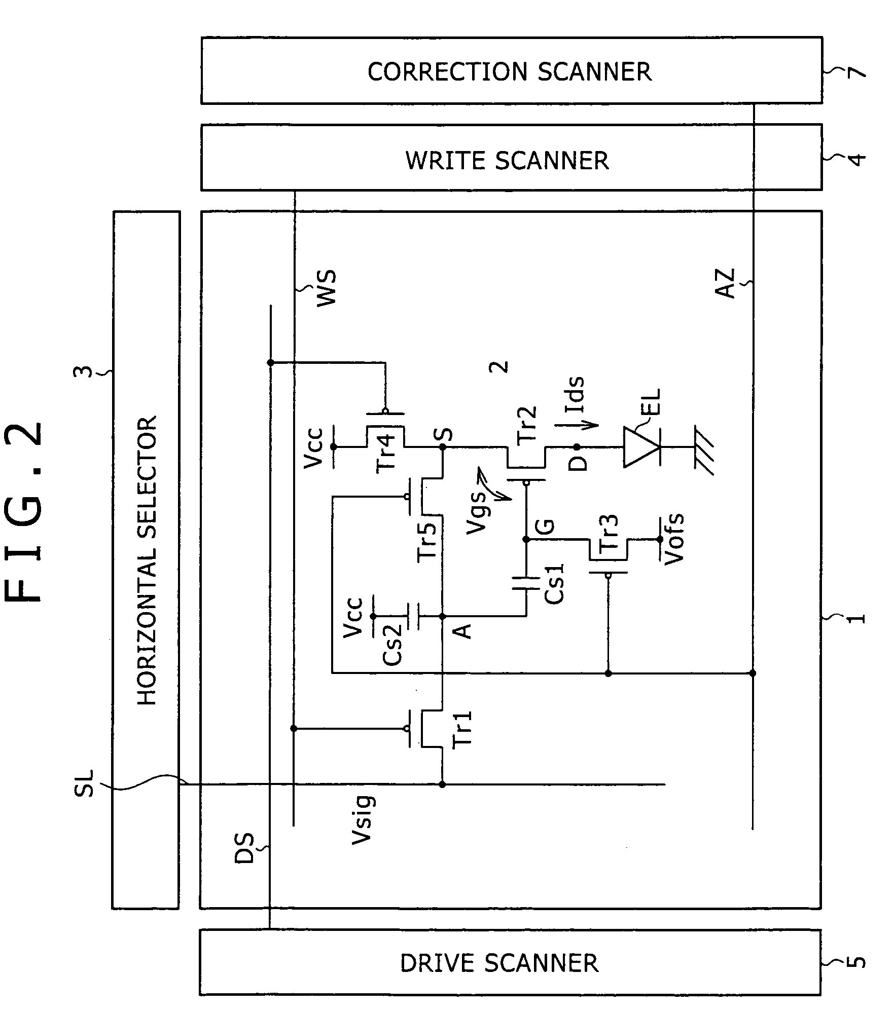 Pixel circuit, display and driving method thereof