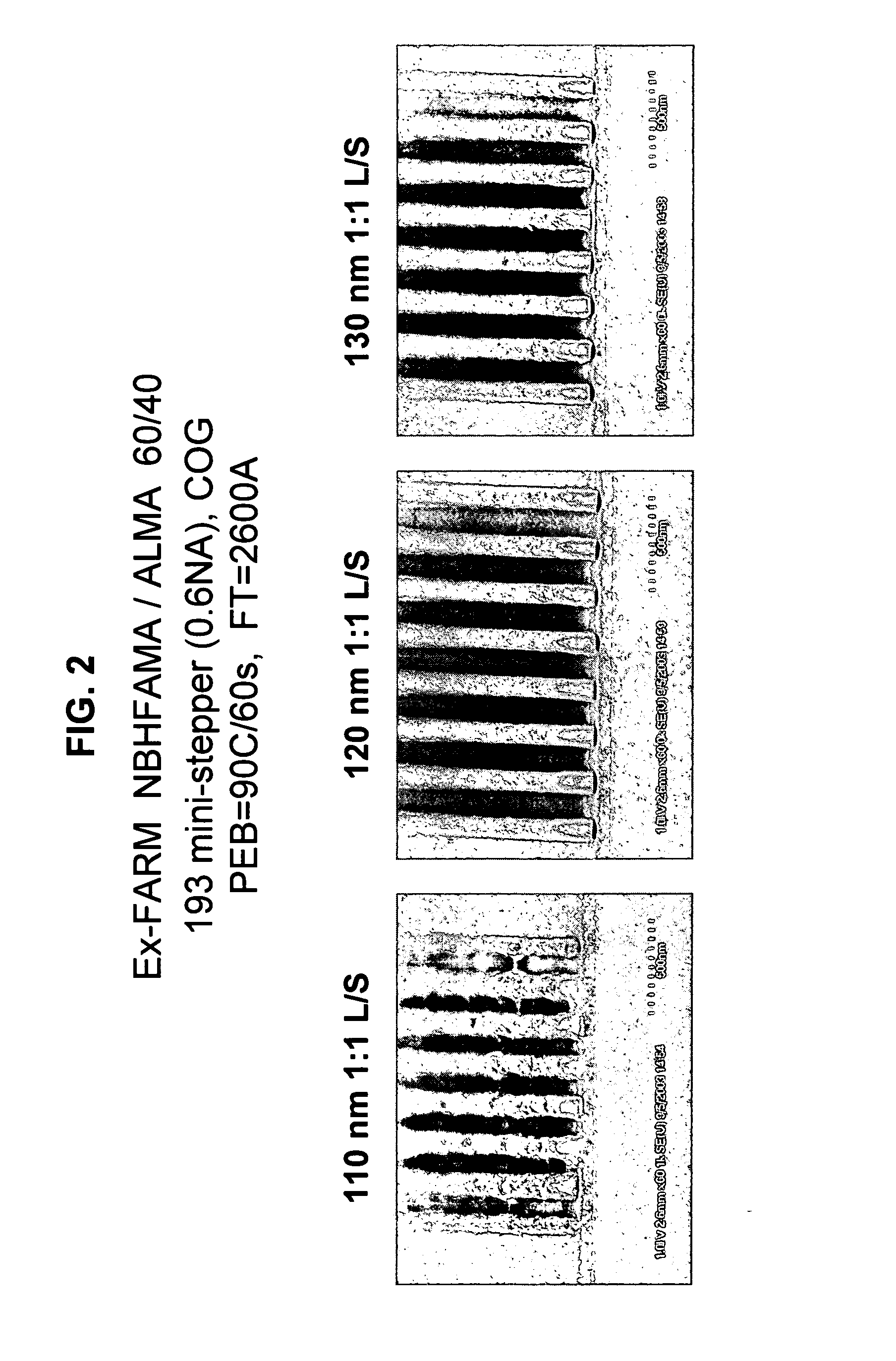 Method for patterning a low activation energy photoresist
