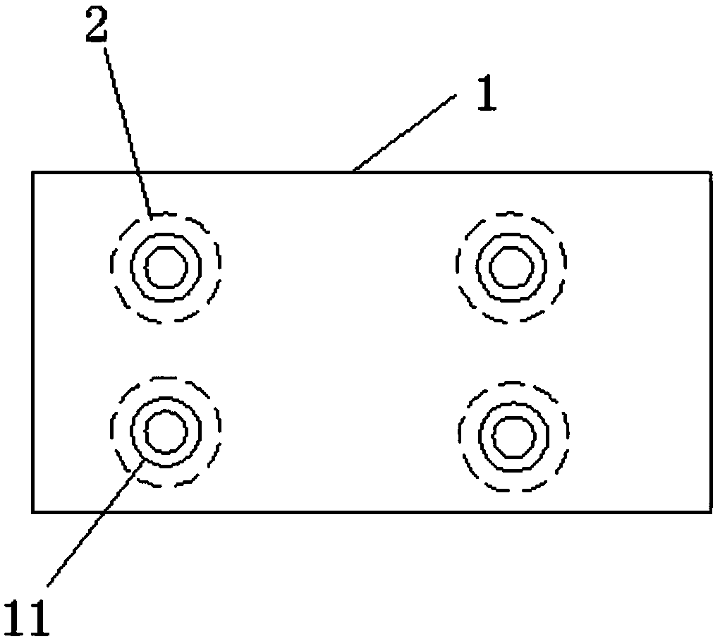 A preparation method of a printing thimble template and a printing thimble template