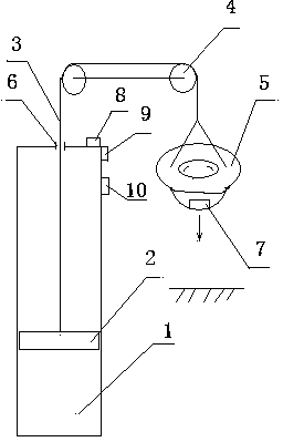 Escape device with automatic damping function