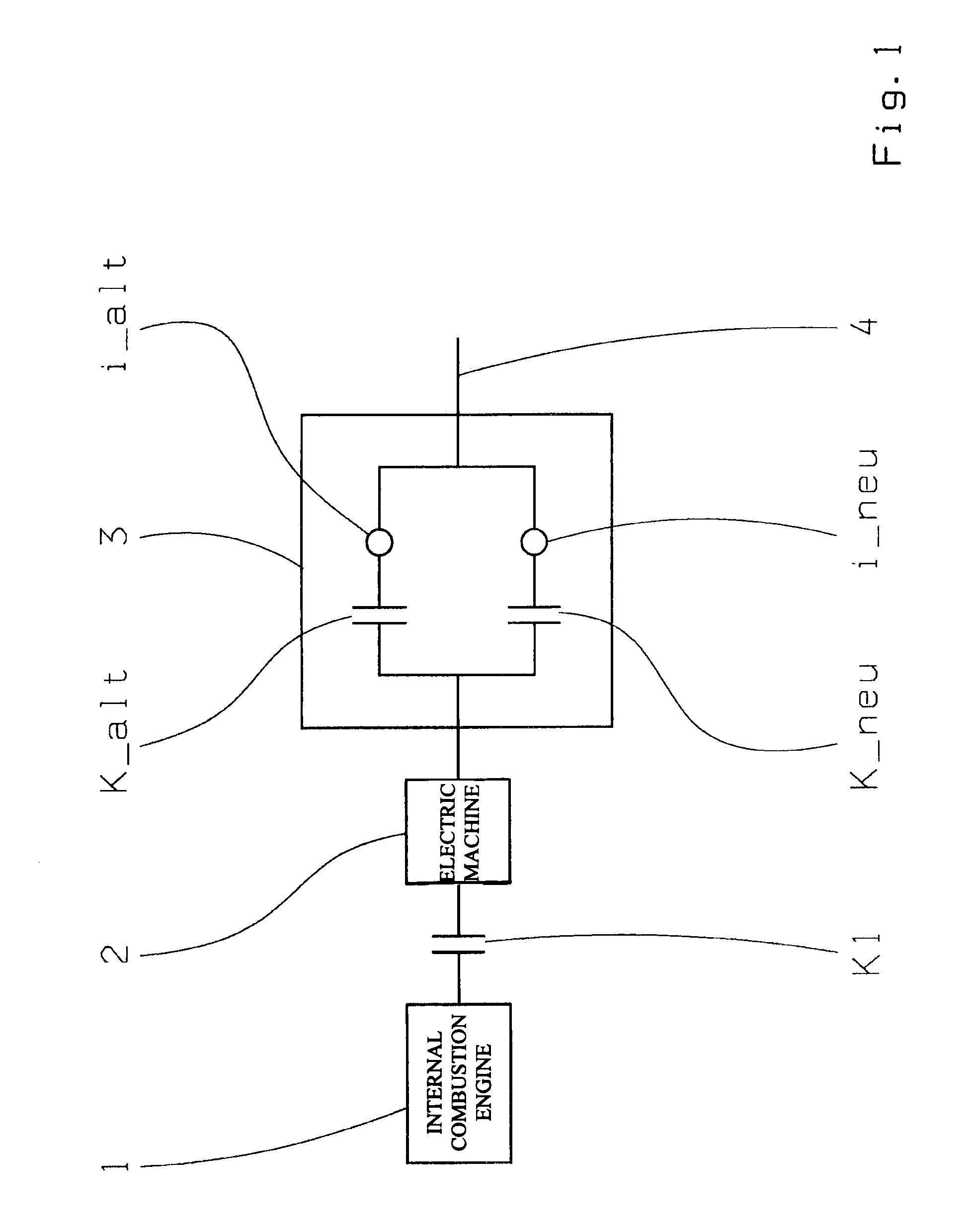 Method for starting the combustion engine during a load shift in parallel hybrid vehicles