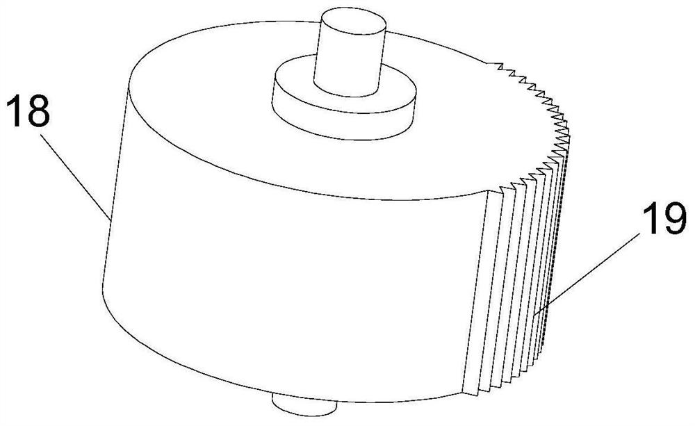 Lower die displacement type continuous thin plate stamping device