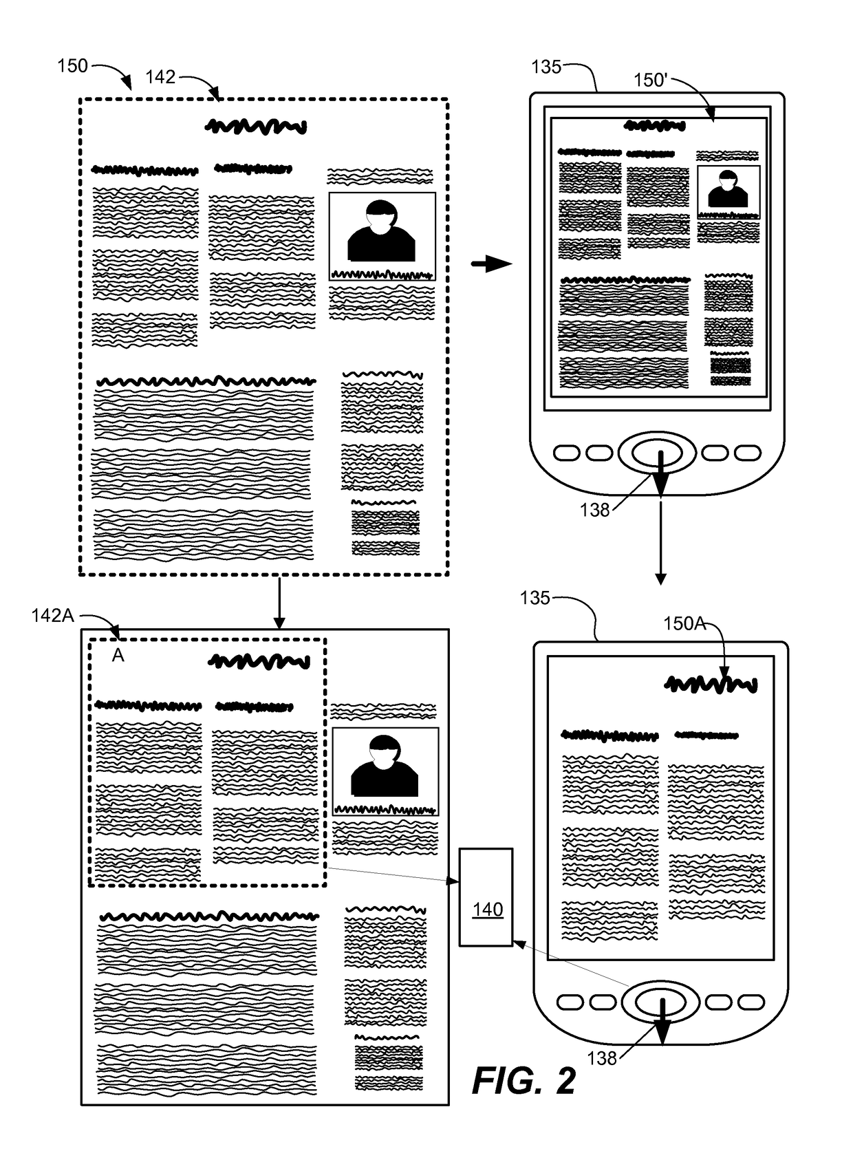 Paginated viewport navigation over a fixed document layout