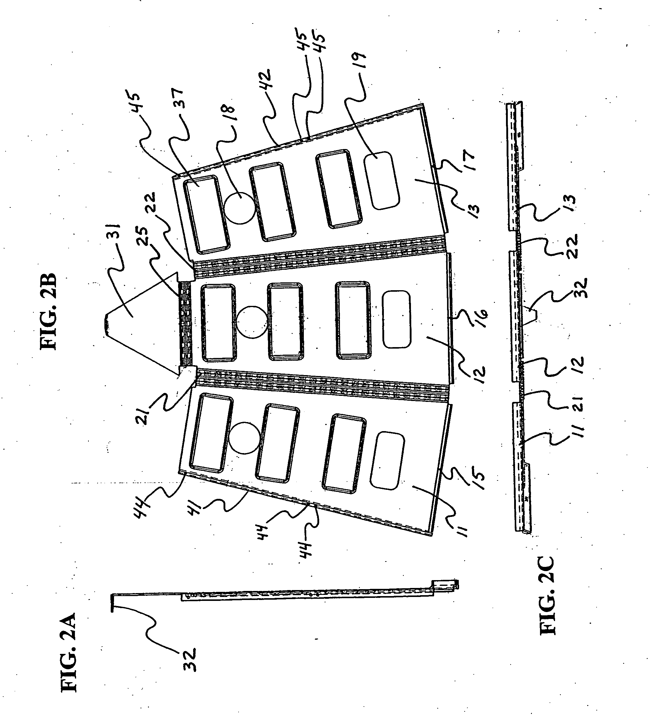 Collapsible construction barrier