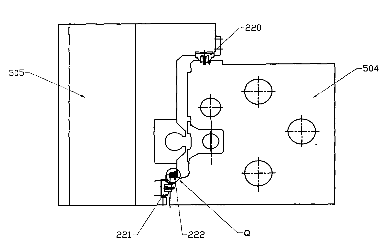 High-precision fixed beam type digital control plane milling and boring machine