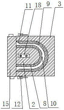 Removable shaping mould