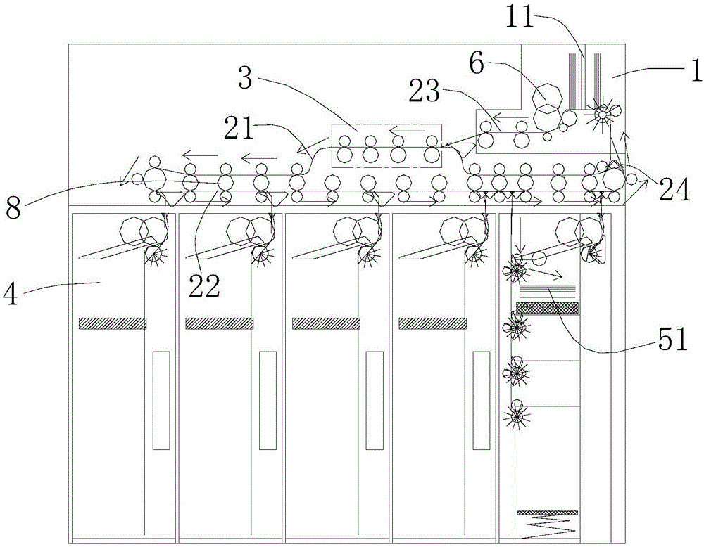 Automatic teller machine deposit/withdrawal device