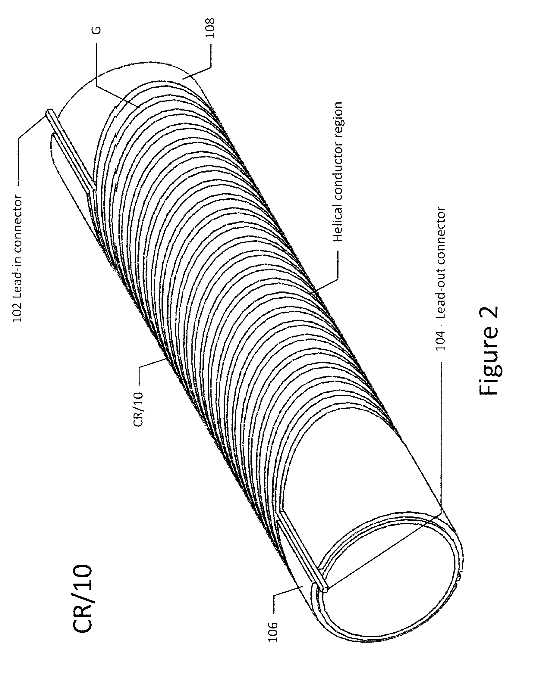 Helical Coil Design and Process For Direct Fabrication From A Conductive Layer