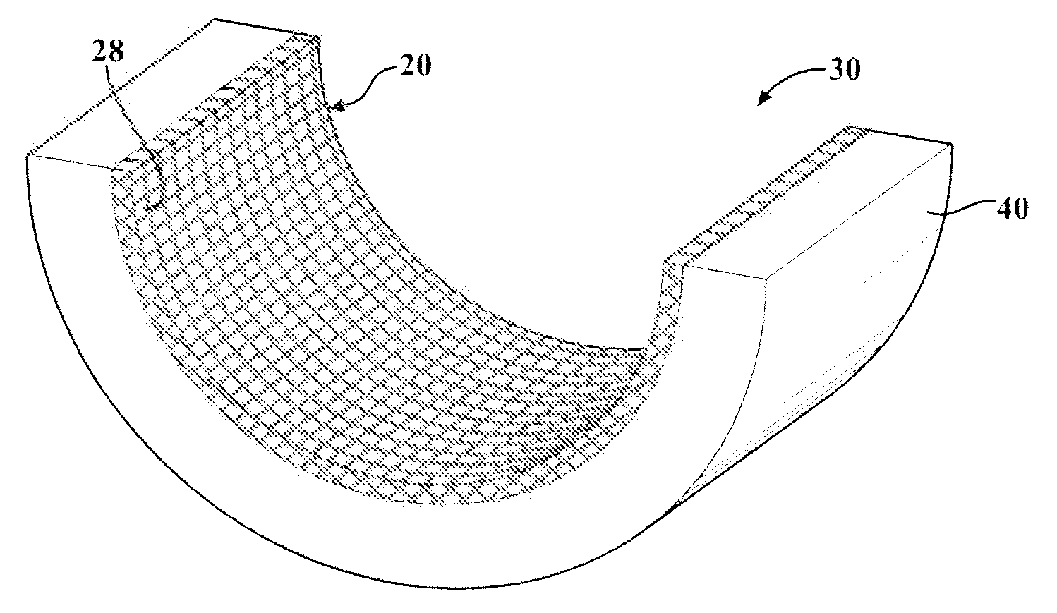 High strength low friction engineered material for bearings and other applications