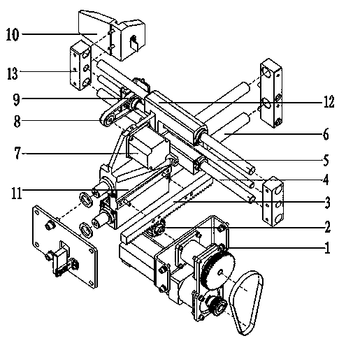 Novel book cutting positioning regulator mechanism in three-surface book trimming machine