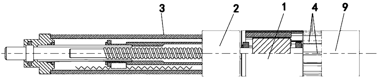 Electromechanical actuator based on aircraft fuel system