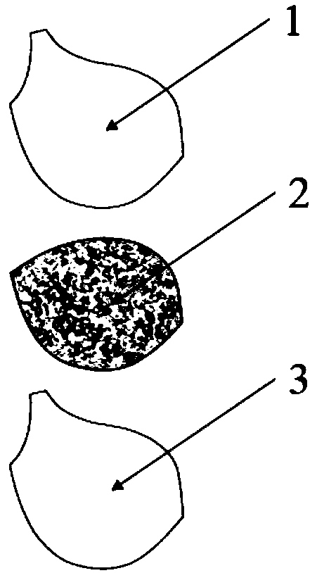 Highly-elastic ultra-light-soft bra cup preparation method