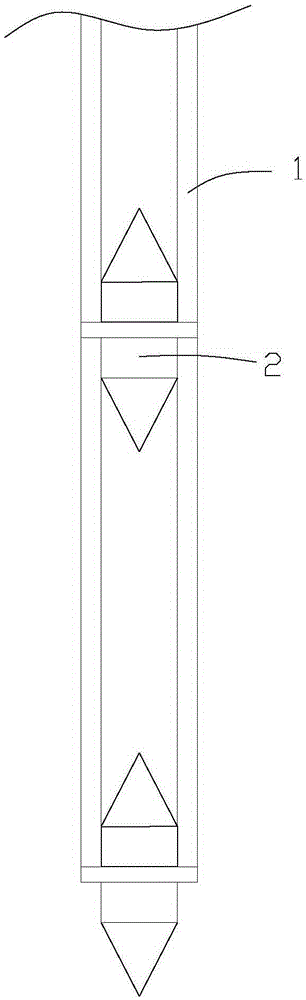 Prestressed pipe pile combined structure