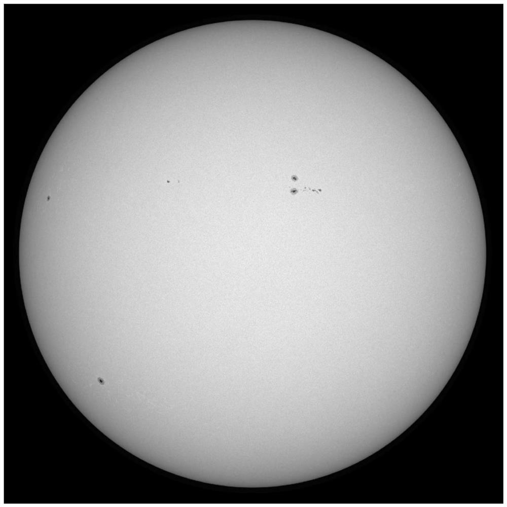 A Method for Describing Sunspot Groups in Full Sun Surface Images
