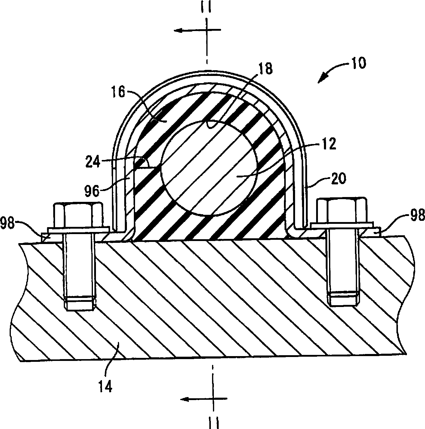 Rubber liner with lubricating oil and manufacturing method thereof