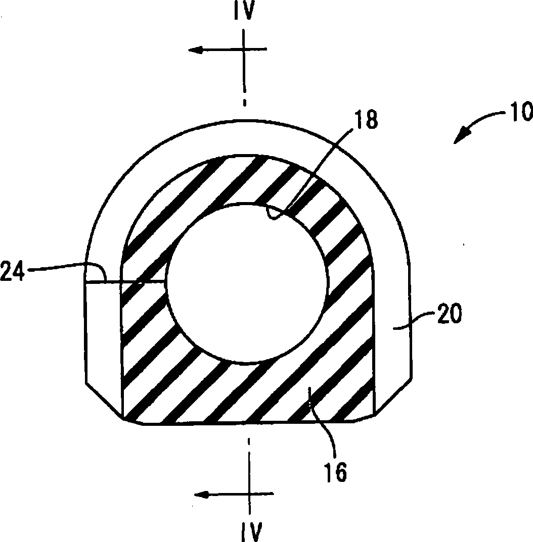 Rubber liner with lubricating oil and manufacturing method thereof