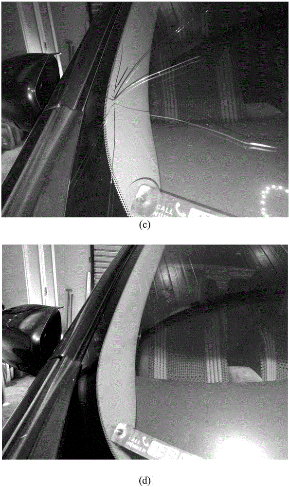 Windshield glass repairing agent and preparation method thereof