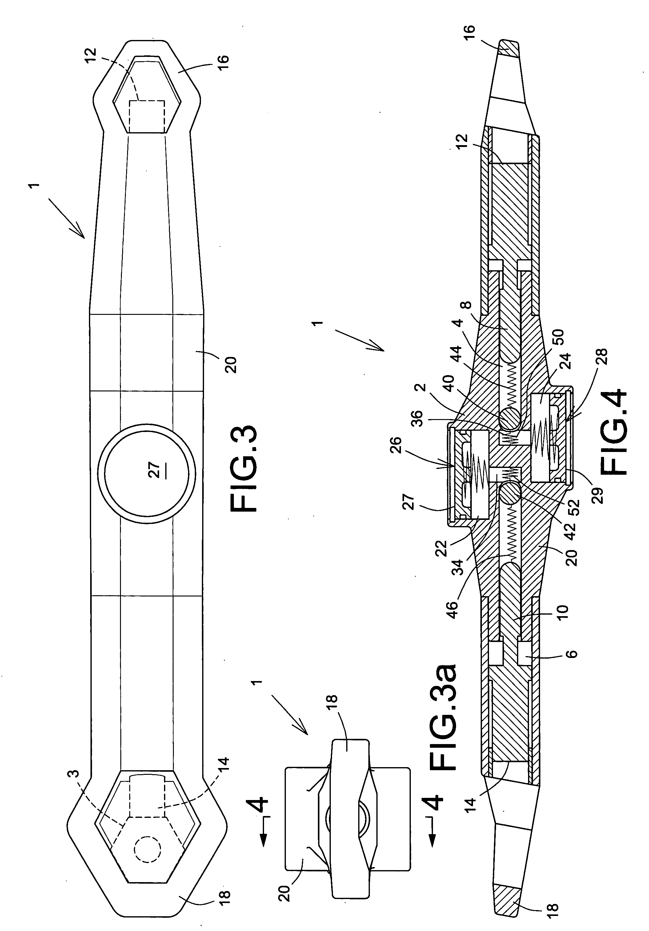 Adjusting device for a hand-held tool