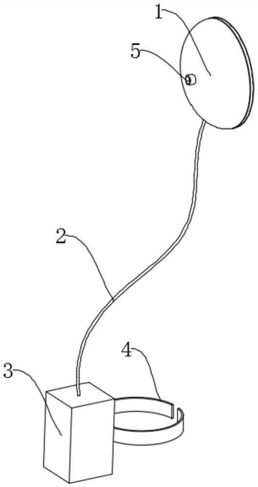 Damping structure for breathing machine