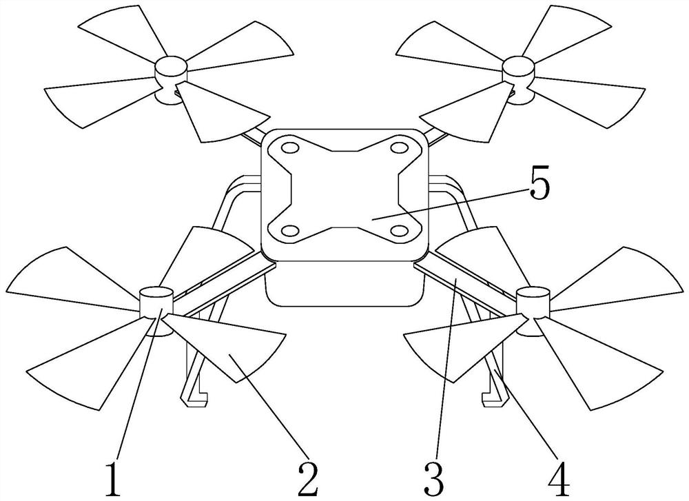 A drone with adsorption function