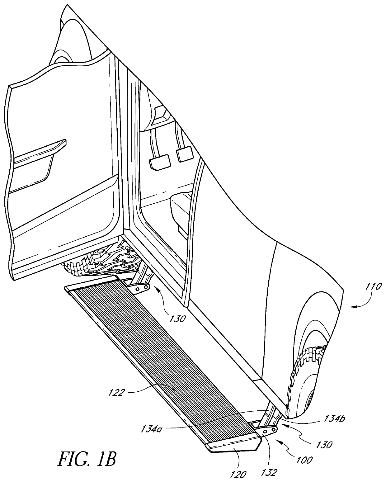 Remotely controlled vehicle step and lighting systems