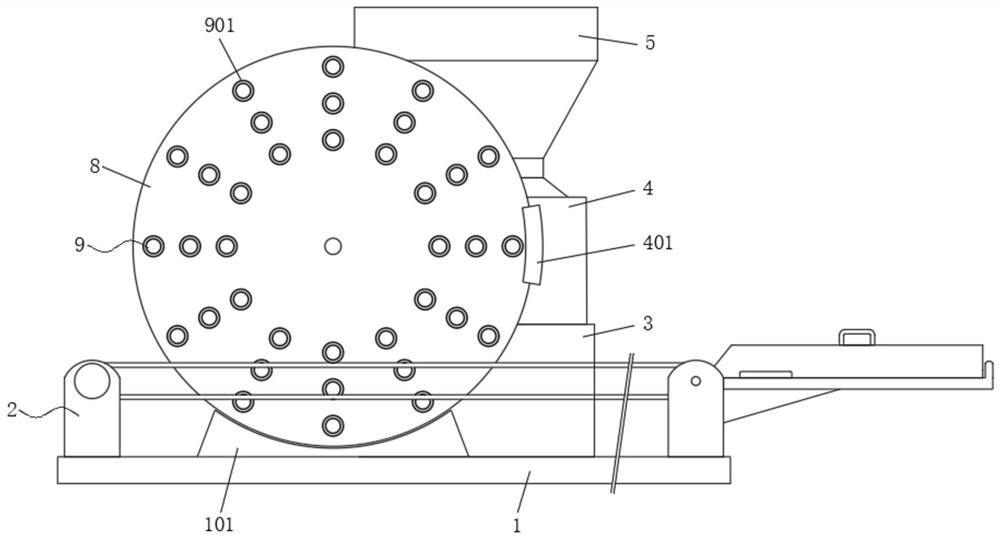 Forming machine for machine-made charcoal production