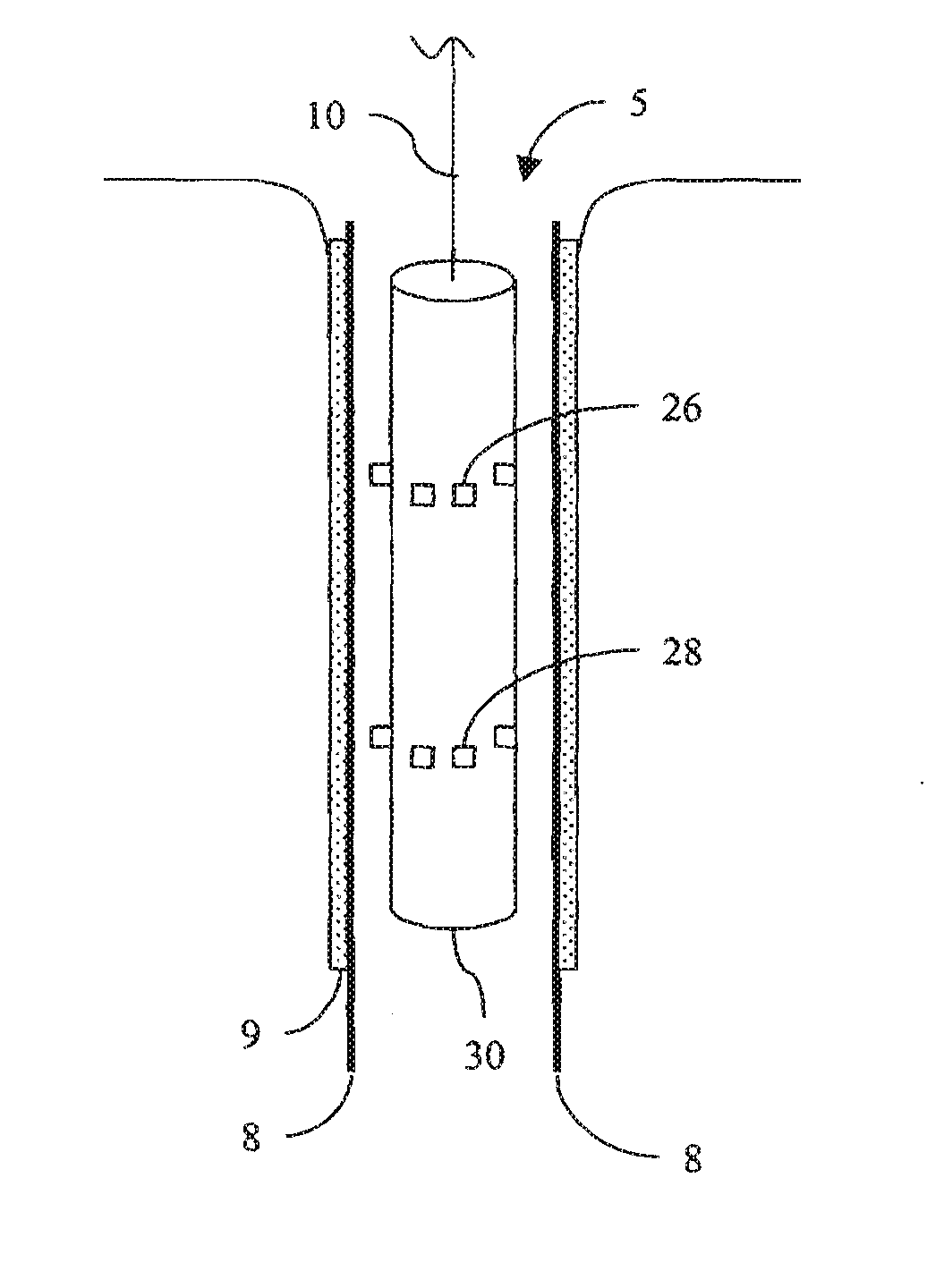 Method and apparatus for generation of acoustic shear waves through casing using physical coupling of vibrating magnets