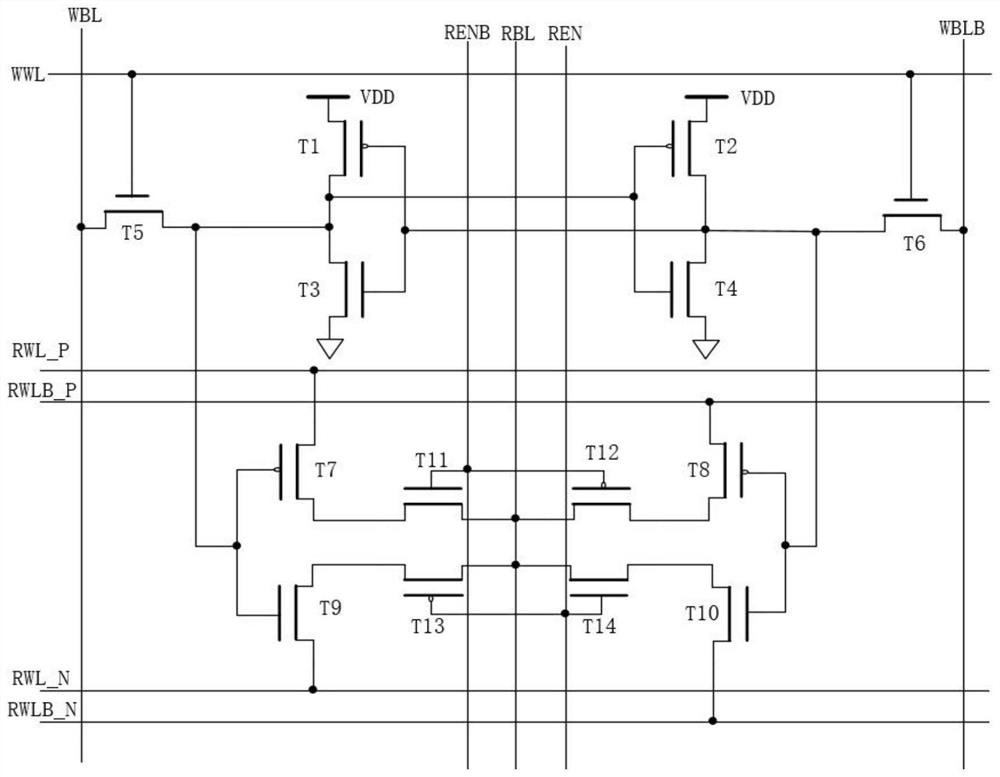 Voltage accumulation in-memory calculation circuit based on SRAM bit line XNOR