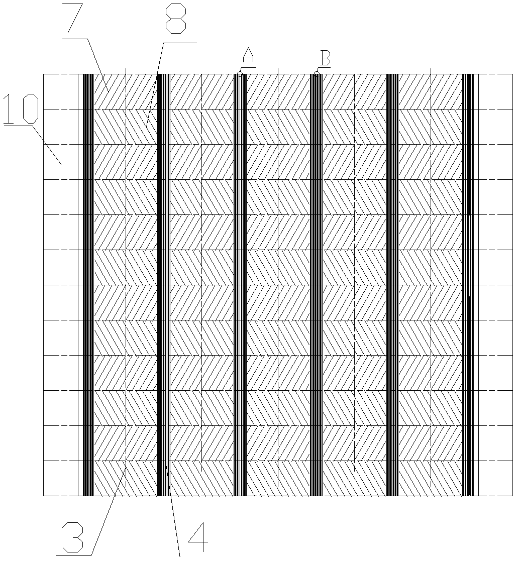 Fishbone type ion permeable membrane drum