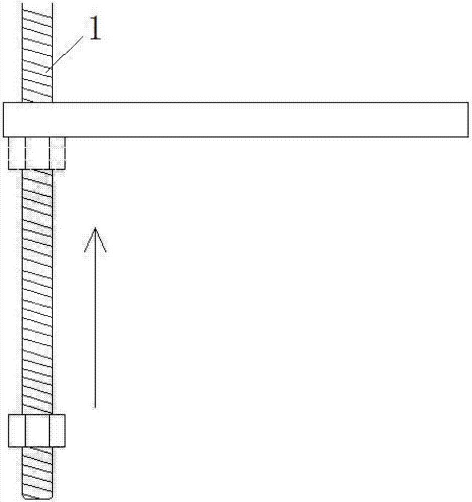 Rapid locating and assembly nut for screw rod