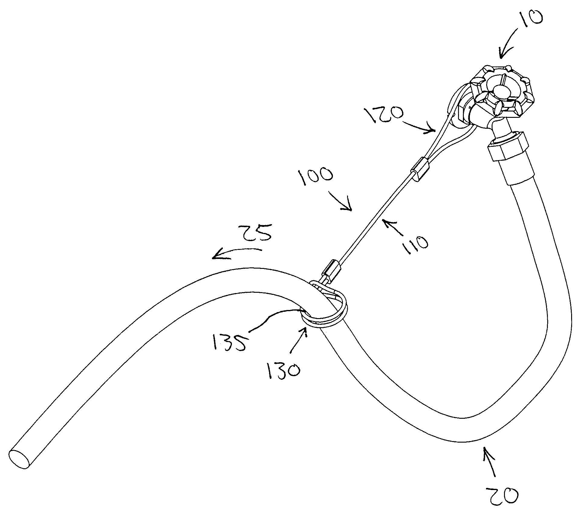 Water Hose Positioning Device