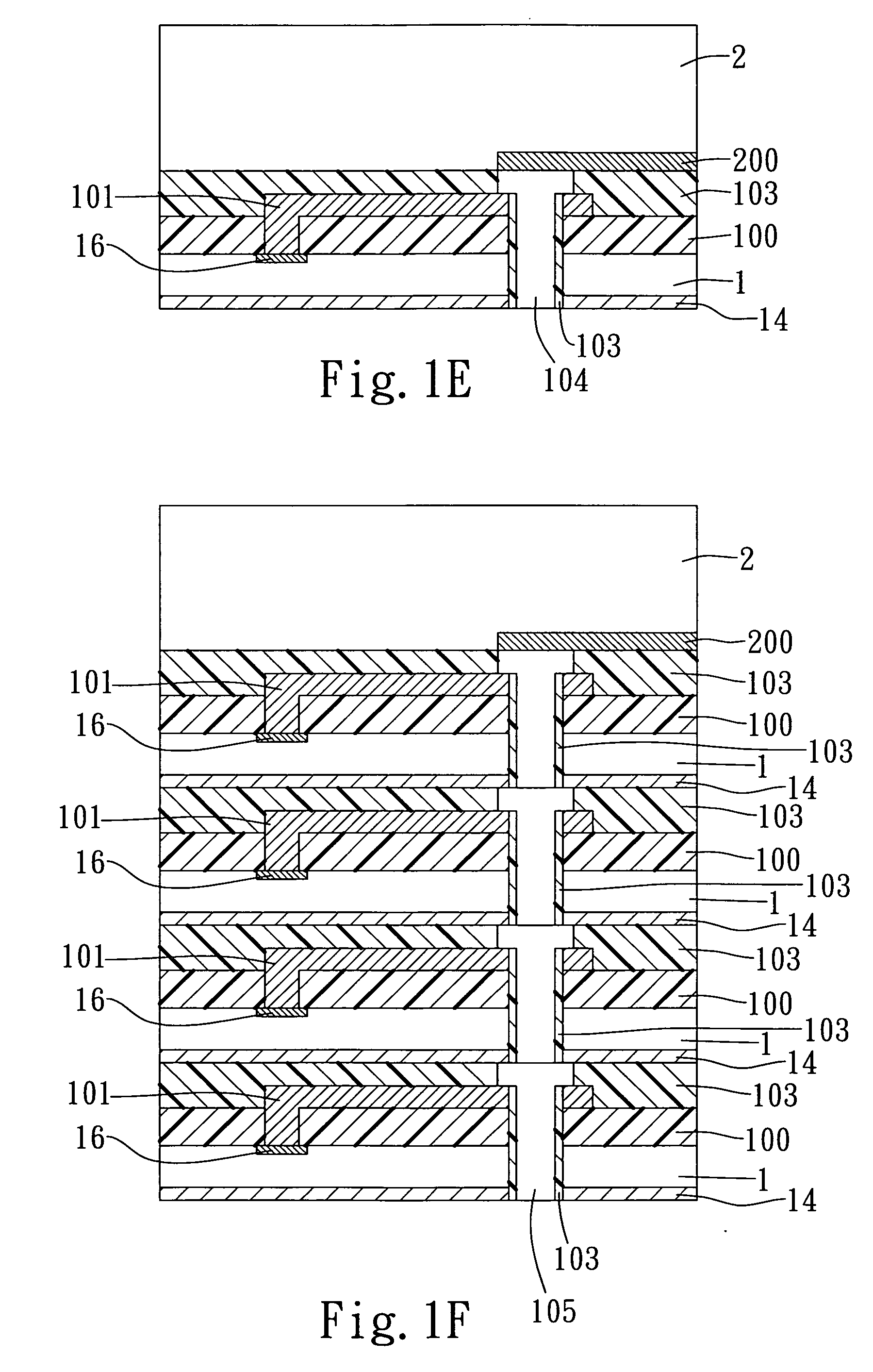 Three-dimensional die-stacking package structure and method for manufacturing the same
