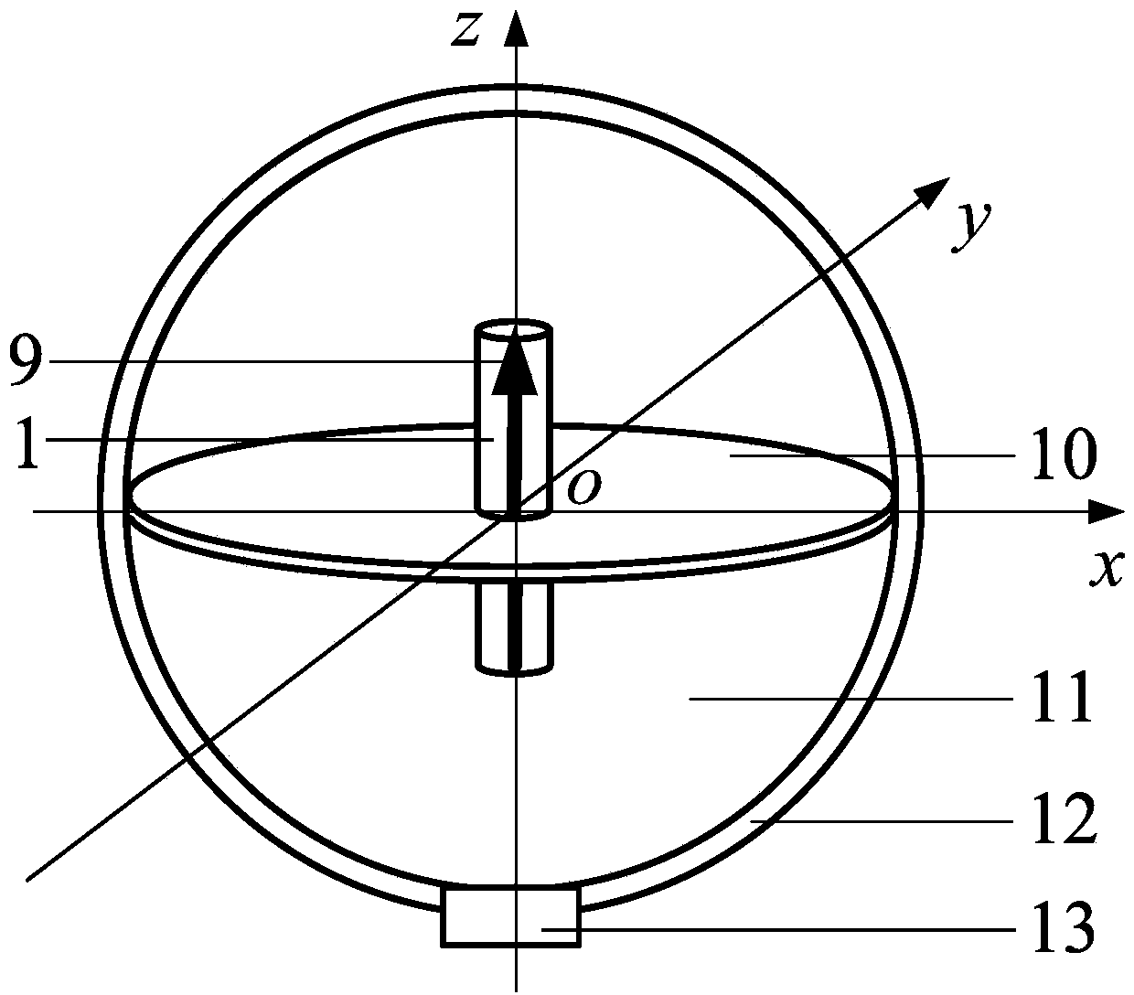 Linear positioning method based on marked magnetic source with permanent magnetic dipole moment