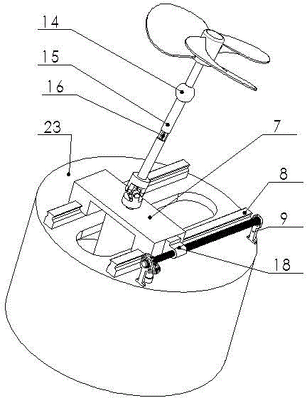 Propeller vector propelling device