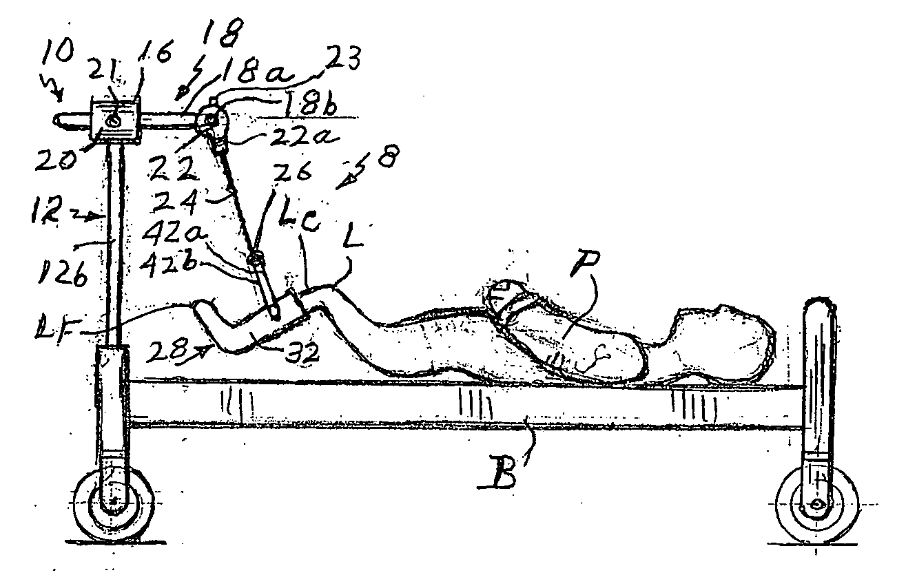 Method and apparatus for minimizing bed sores and lower back pain in spinal injury patients