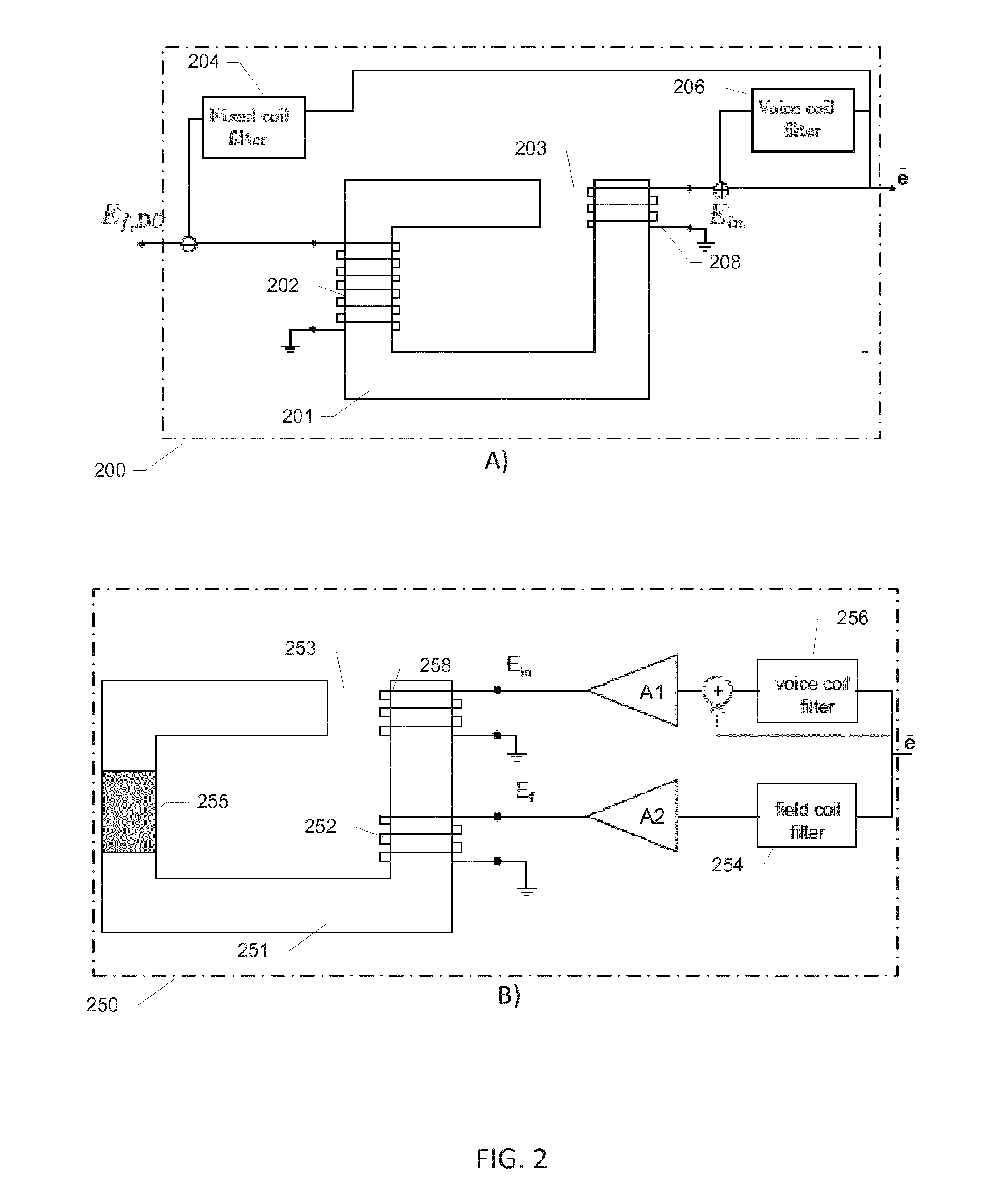 Loudspeaker assembly with suppression of magnetic flux modulation distortion