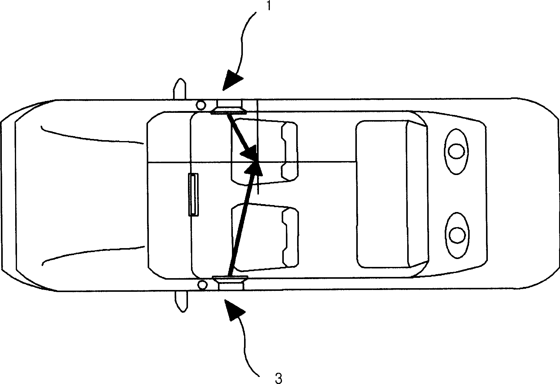 Symmetric acoustic system and control method thereof of vehicle