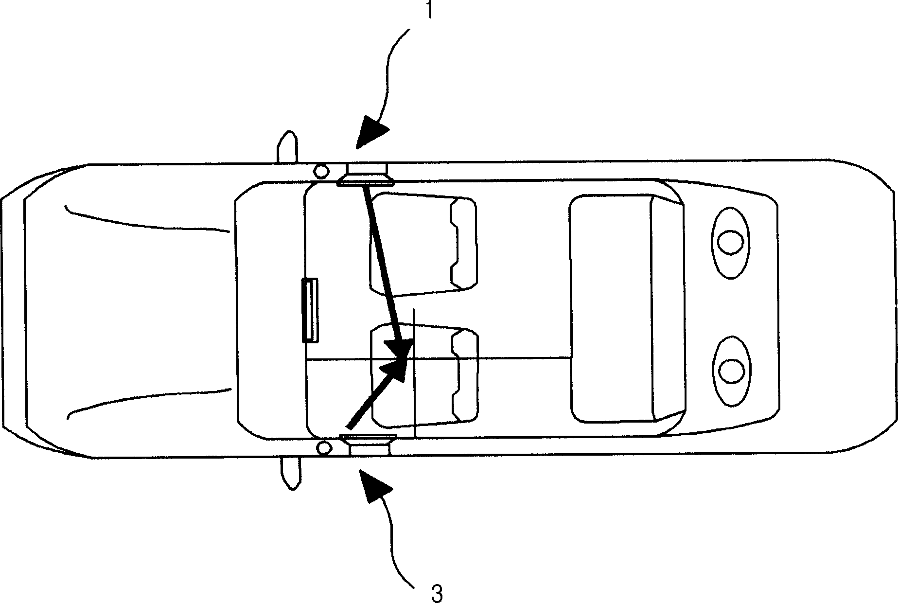Symmetric acoustic system and control method thereof of vehicle